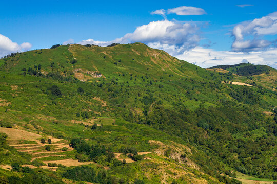 Landscape of Val Di Vara, Ligury Italy