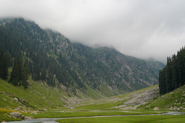 landscape in the mountains