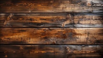 Rustic Dark Brown Wooden Texture Background - Timber Wall, Floor or Table