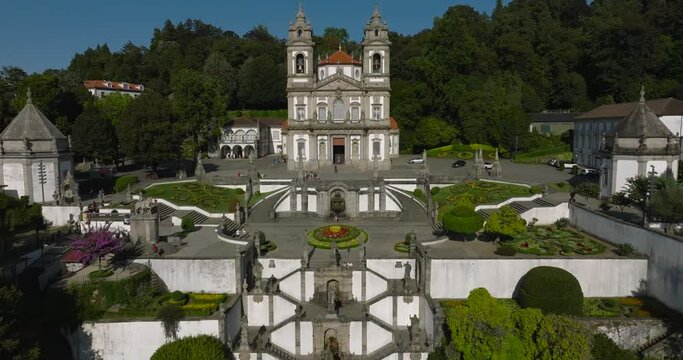 Sanctuary of Our Lady of Sameiro, Braga, Portugal