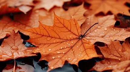Fall Leaves, Autumn, Generative AI