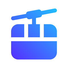 close gradient fill icon