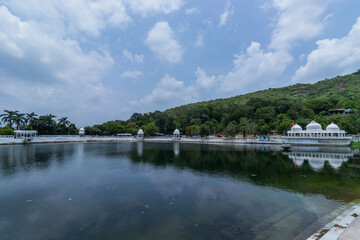 Dudh Talai lake in Udaipur, Rajasthan
