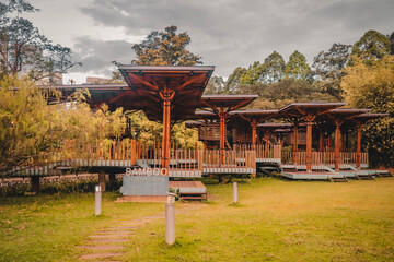 gazebo in the park