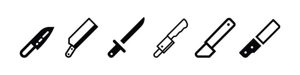 knife vector icon make with vector, Knife Icon, knife icon set, knife icon vector. Restaurant symbol.