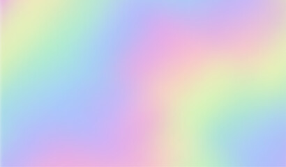Purple background. Holograph texture. Iridescent effect. Holographic backdrop. Rainbow bright gradient. Cute dreamy pattern. Pink blue halographic color paper. Mirror patern. Vector illustration
