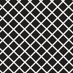 Black and White Lines Checks Seamless Pattern Vector Background. Best for social media, background, website, wallpaper and App.