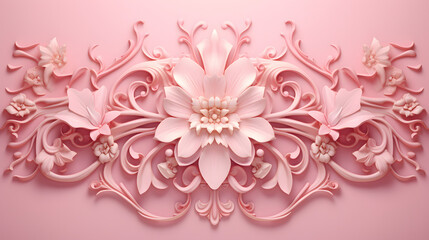 Pink Flower Background