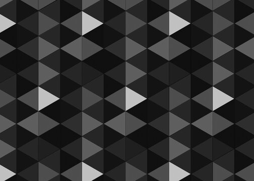 triangle and square graphic images black white gray background