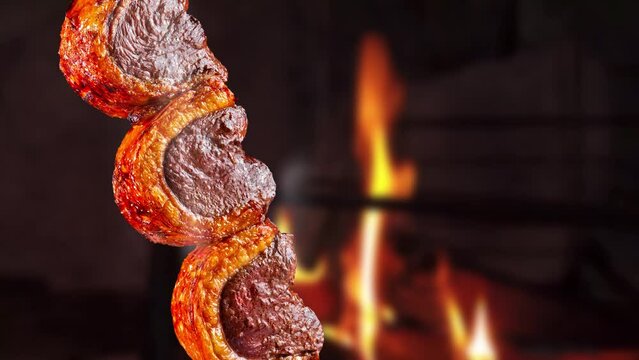 Picanha, traditional Brazilian beef cut 