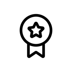 Simple Warranty icon. The icon can be used for websites, print templates, presentation templates, illustrations, etc
