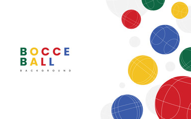 Many Colorful Bocce Ball Backgrounds Can be Used For Design Purposes with a Bocce Ball Sports Theme.