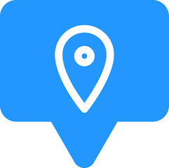 flat stayle talk icon