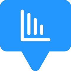 flat stayle talk icon