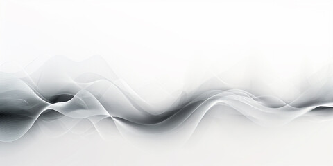 abstract minimalist music banner. 