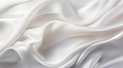 Fototapeta premium White Silk Background