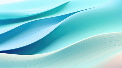 Obraz premium Layered Waves Background