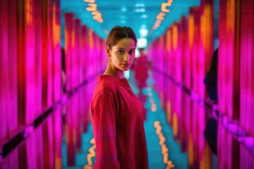 The Color of Light - A Captivating Visual Experience. A fictional character created by Generated AI