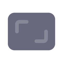 aspect ratio flat icon