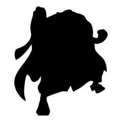 one of the characters in Japanese anime is big