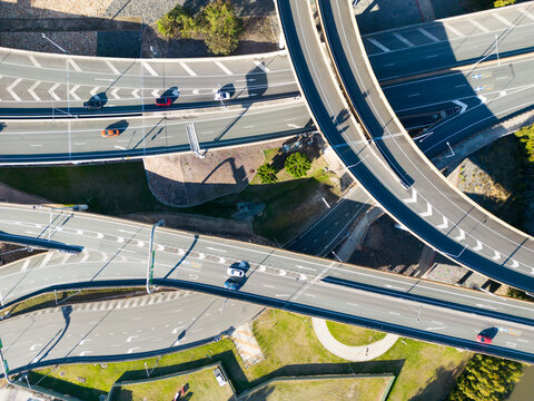 Bowen Hills Interchange in Brisbane Australia