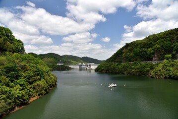 夢吊橋（ギネス認定）　広島　八田原ダム