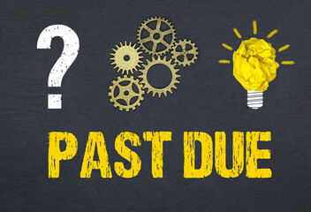 past due	