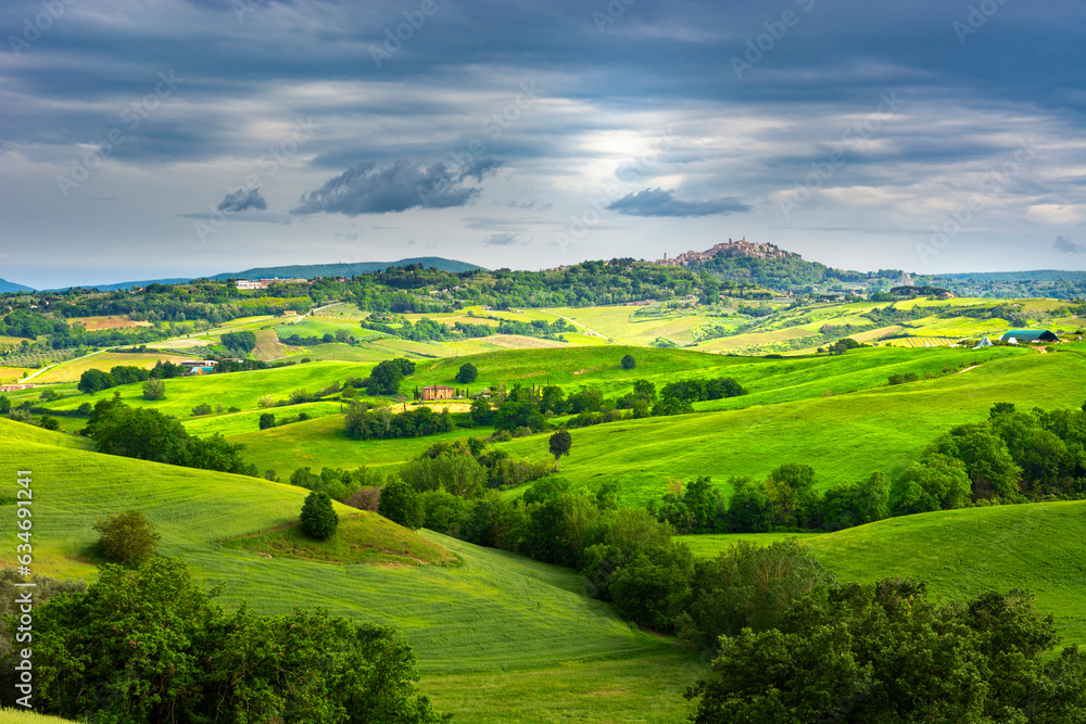 Canvas Prints Italian medieval town Montepulciano