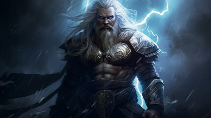 The nordic god thor.generative ai
