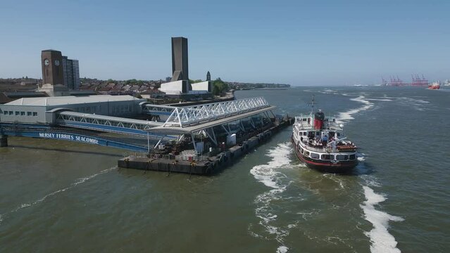 Mersey Ferry, Seacombe, Wirral, England