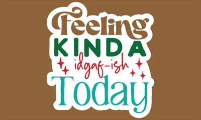 Sarcastic Coffee Mug Sticker Design