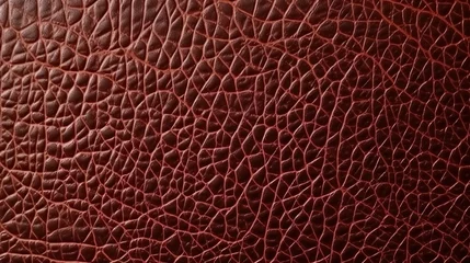 Zelfklevend Fotobehang brown leather texture © Sascha