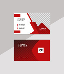 Modern Business Card - Creative with add images Business Card Template.