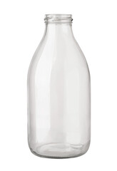 empty milk bottle
