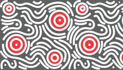 colorful seamless pattern line vector background