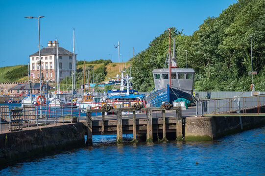 Erste Station Schottland - Eyemouth