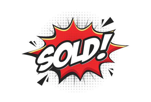 Sold Out Vector