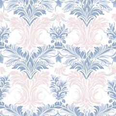 Damask Seamless Pattern, Damask Digital Paper, Damask Prints, Damask Background