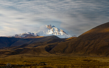 Spectacular view of erciyes, Turkey's second largest mountain