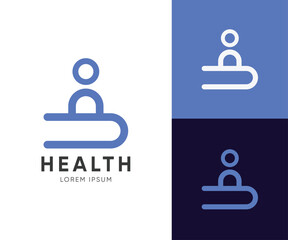 people health medical cross logo Hospital,clinic, doctor icon symbol vector template