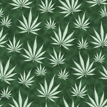 Green weed background that repeats and seamless © Karen Roach