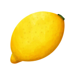 lemon isolated on white