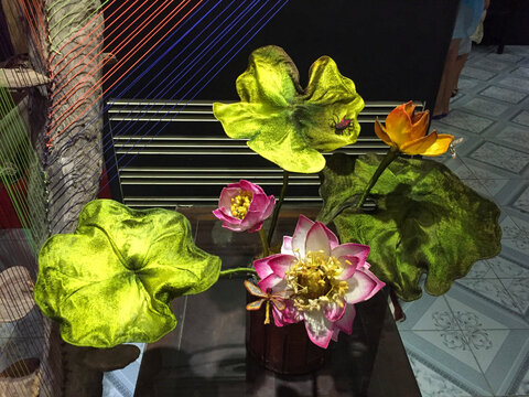 flowers in a pot