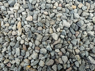 Close up of grey granite stones. it is suitable for background or  screen layer