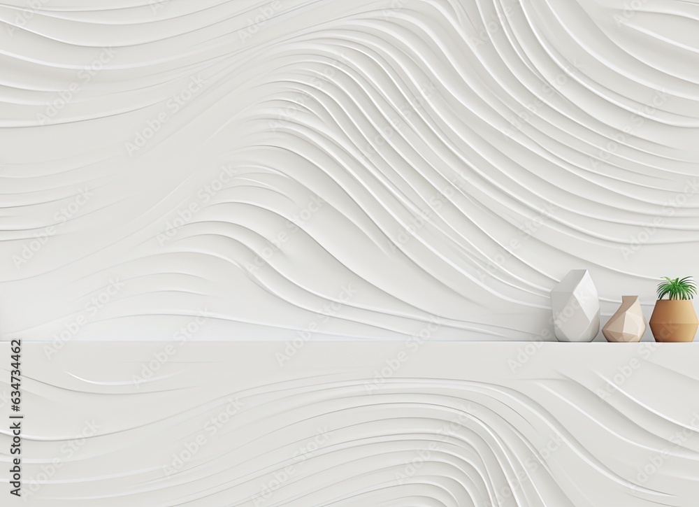 Poster abstract white and silver are light pattern gray with the gradient is the with floor wall. seamless 