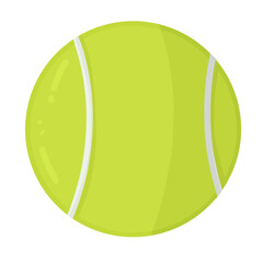 Cute tennis ball