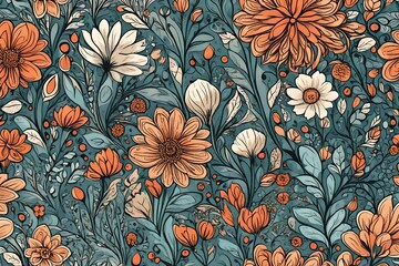 seamless floral background