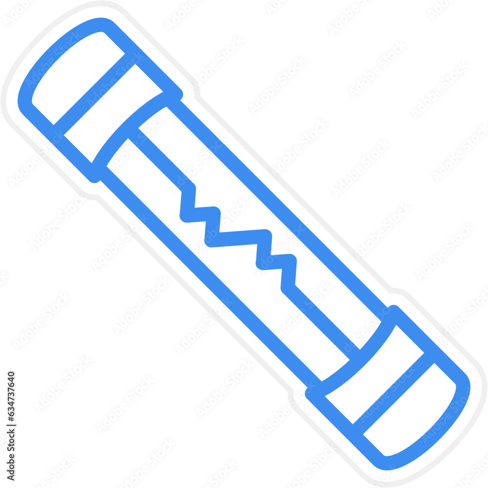 Poster vector design fuse icon style