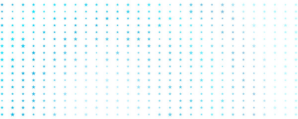 Bright blue small stars abstract modern background. Vector design
