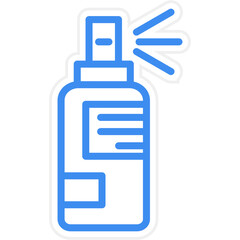 Vector Design Hair Spray Icon Style
